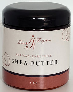 Artisan unrefined Shea butter 8oz