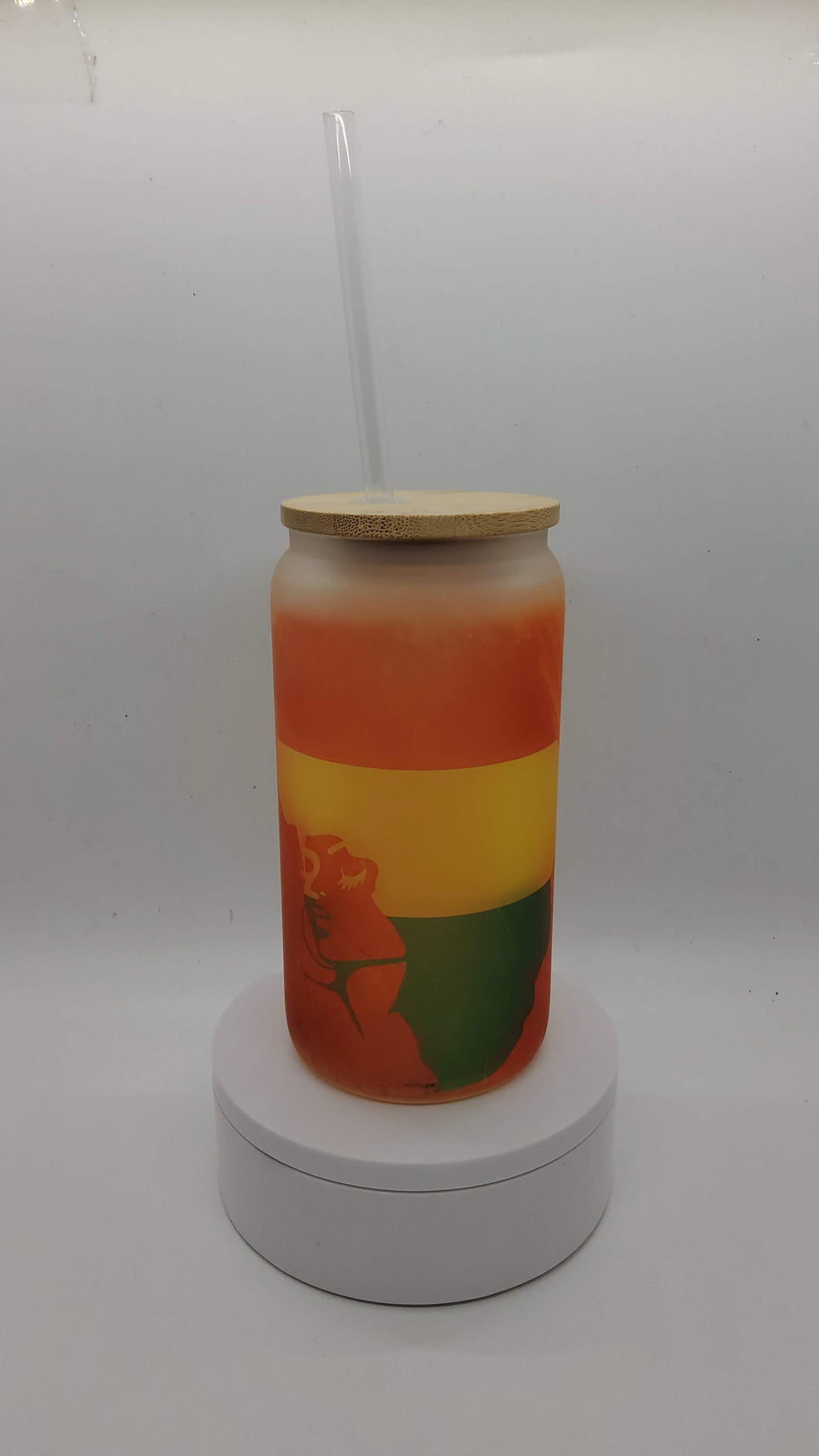 Frosted 12oz Glass Tumbler Crowned With Resilience * Video*