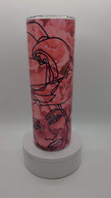 Load image into Gallery viewer, Sublimated Skinny Tumblers 20 oz I Bloom Pink
